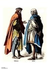 Bild Edelmann und BÃ¼rger (14.Jahrhundert)