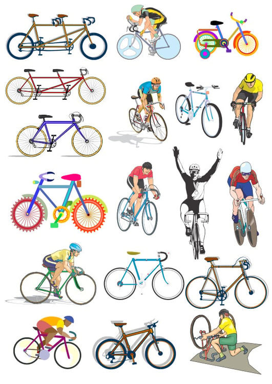 Bild Fahrrad fahren