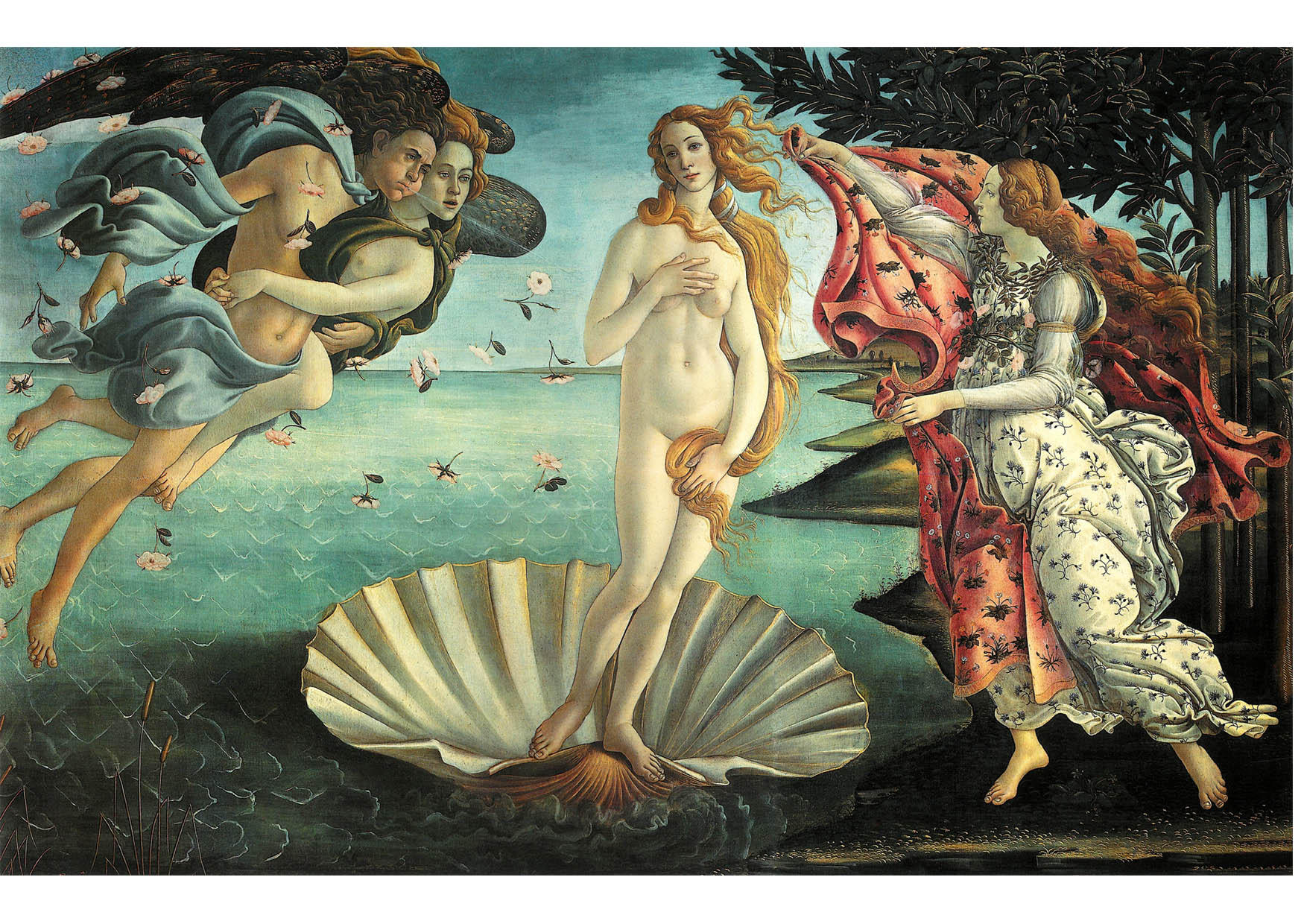 Bild Geburt der Venus - Sandro Botticelli