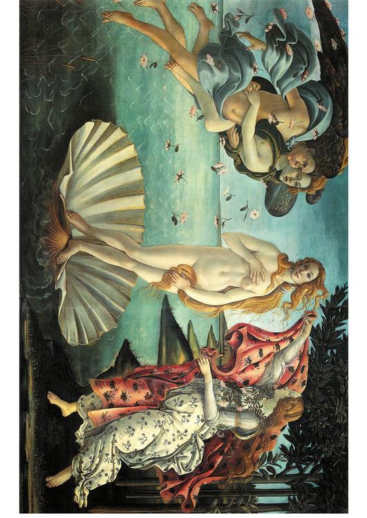 Geburt der Venus - Sandro Botticelli