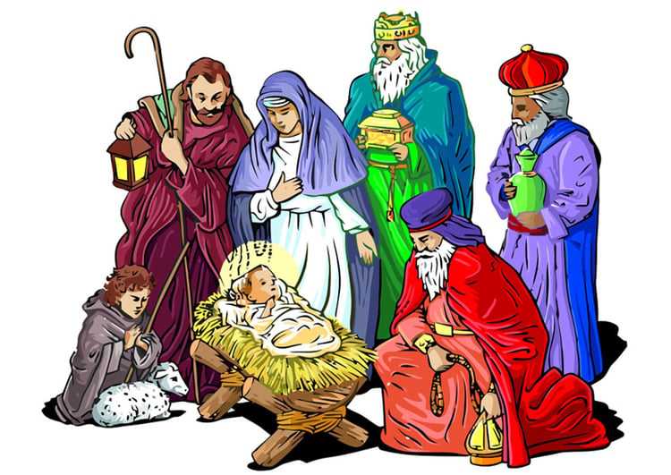 Bild Geburt von Jesus
