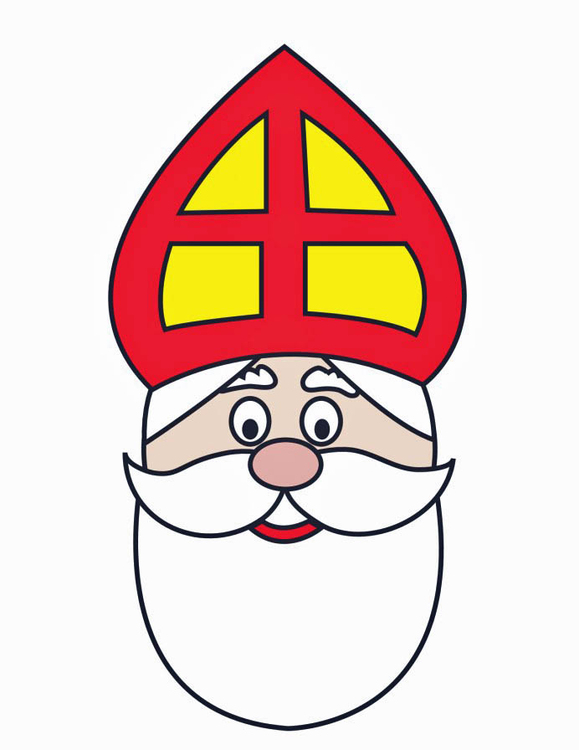 Bild Gesicht vom Nikolaus