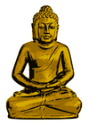 Bilder goldener Buddha