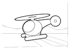 Malvorlage hubschrauber