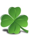 Bilder Irisches Kleeblatt - Shamrock