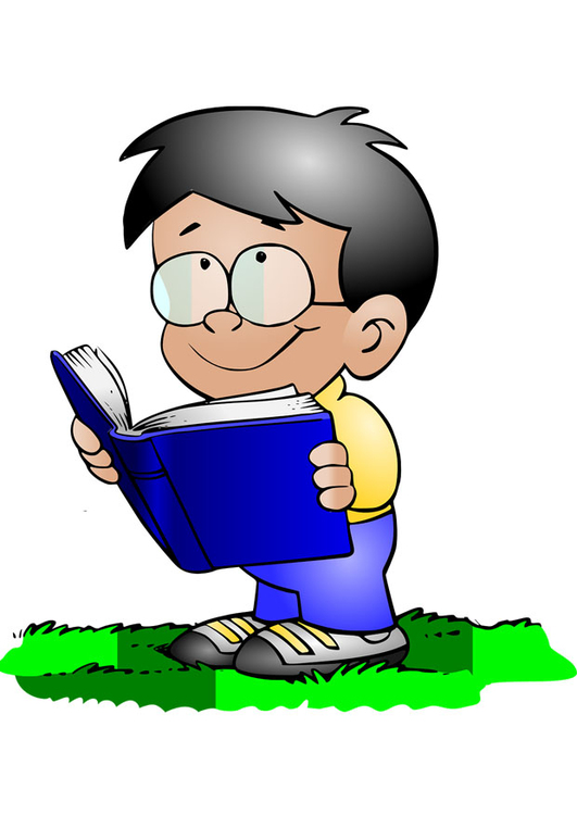Bild Junge mit Buch