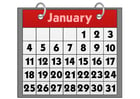 Kalender - Januar