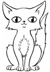 Malvorlage katze