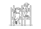 Malvorlage klettergerüst - spielplatz