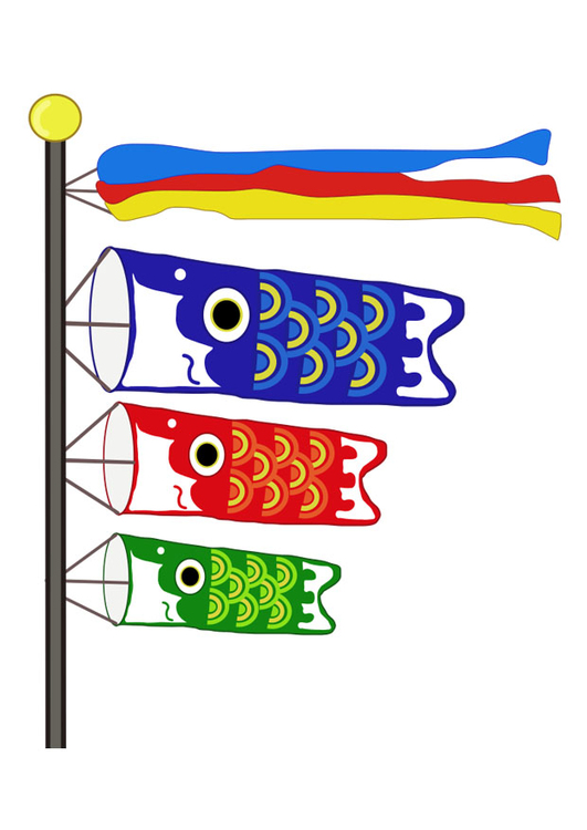 Bild Koinobori