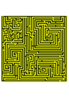 Bild Labyrinth - gelb