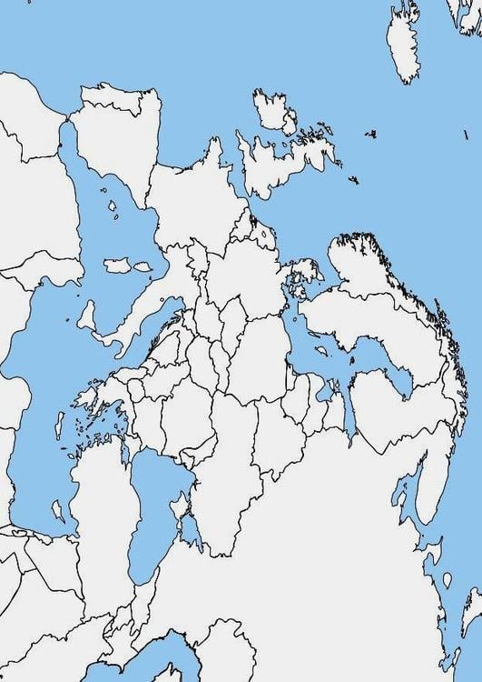 leere Europakarte