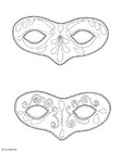 Malvorlage masken