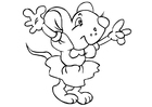 Malvorlage maus