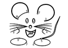 Malvorlage maus