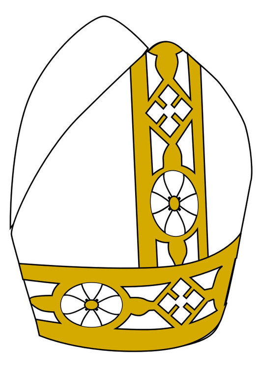 Bild Mitra des Papstes