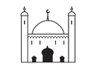 Malvorlage moschee