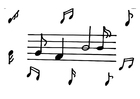 Malvorlage musik