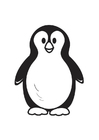 Malvorlage pinguin