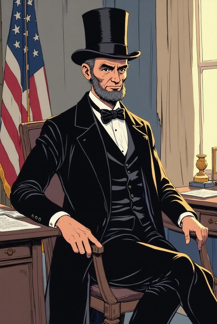 Präsident Abraham Lincoln