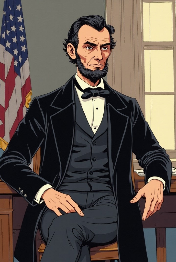 Präsident Abraham Lincoln