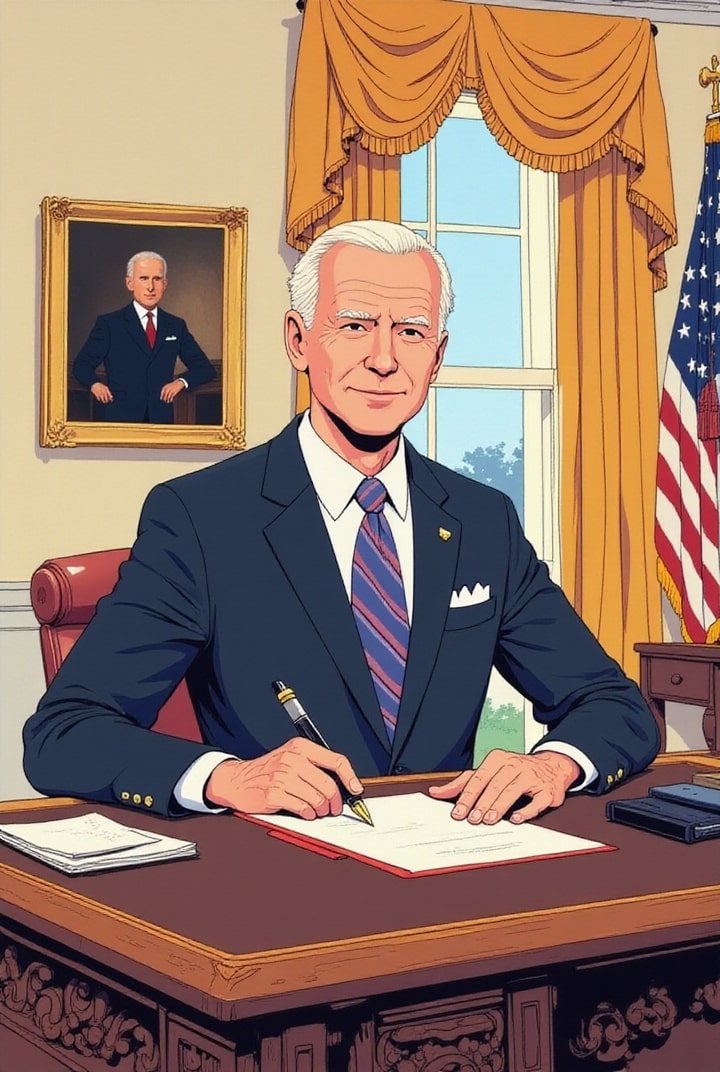 Präsident Joe Biden