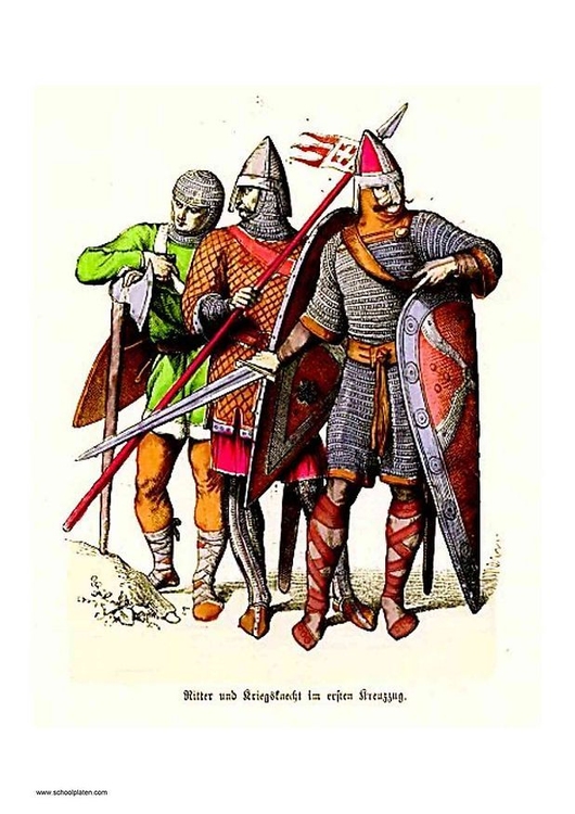 Bild Ritter im ersten Kreuzzug