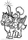 Malvorlage ritter