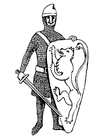 Malvorlage ritter