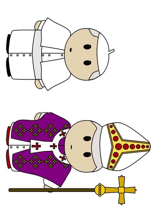 Robe des Papstes