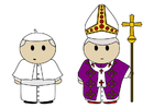 Bilder Robe des Papstes
