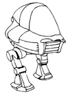 Malvorlage  Roboter