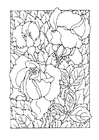 Malvorlage rosen
