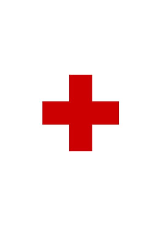 Rotes Kreuz Fahne