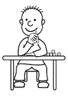 Malvorlage schüler