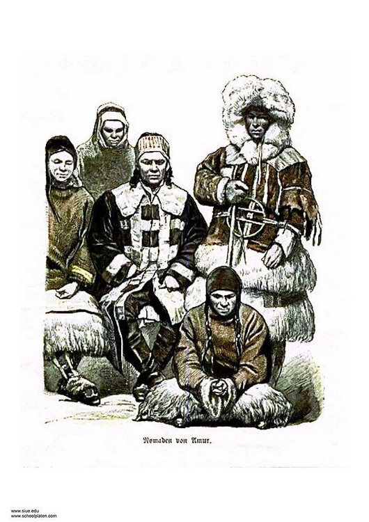 Bild Sibirische Nomaden 19. Jahrhundert