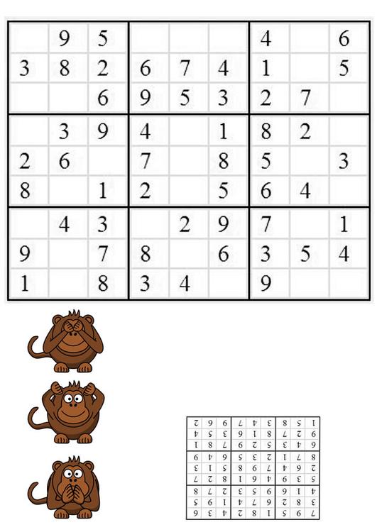 Sudoku - Affen