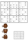 Bilder Sudoku - Affen
