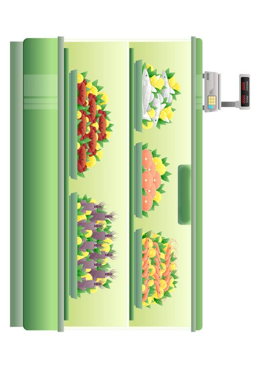 Supermarkt - Fischtheke