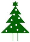 Bild Tannenbaum mit Weihnachtsstern