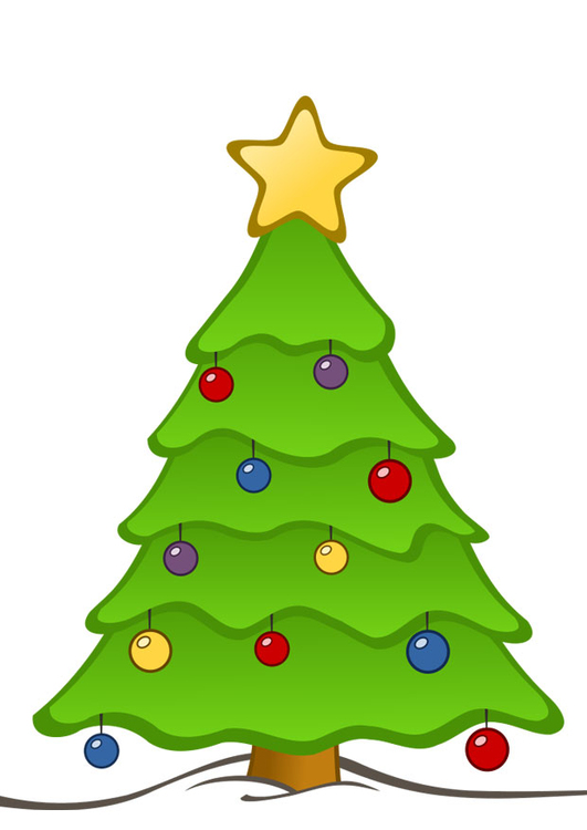 Weihnachtsbaum Bild zum Ausdrucken: Capture the Festive Spirit