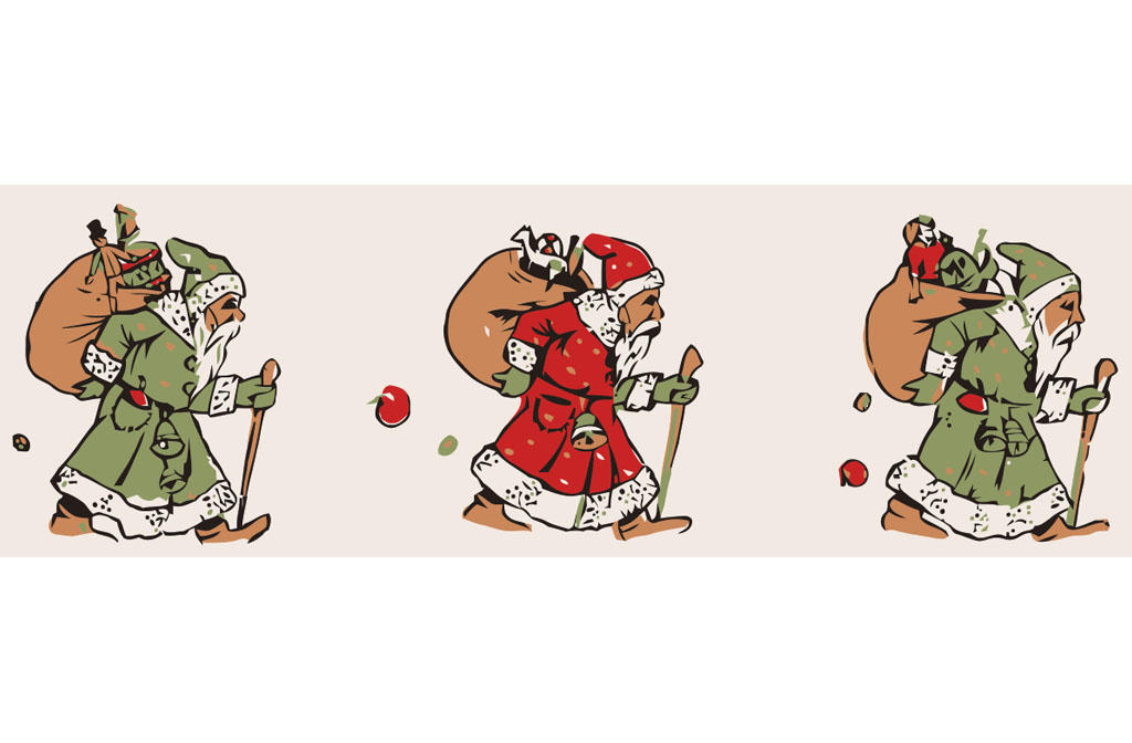 Bild Weihnachtsmänner - Kostenlose Bilder Zum Ausdrucken - Bild 20483.