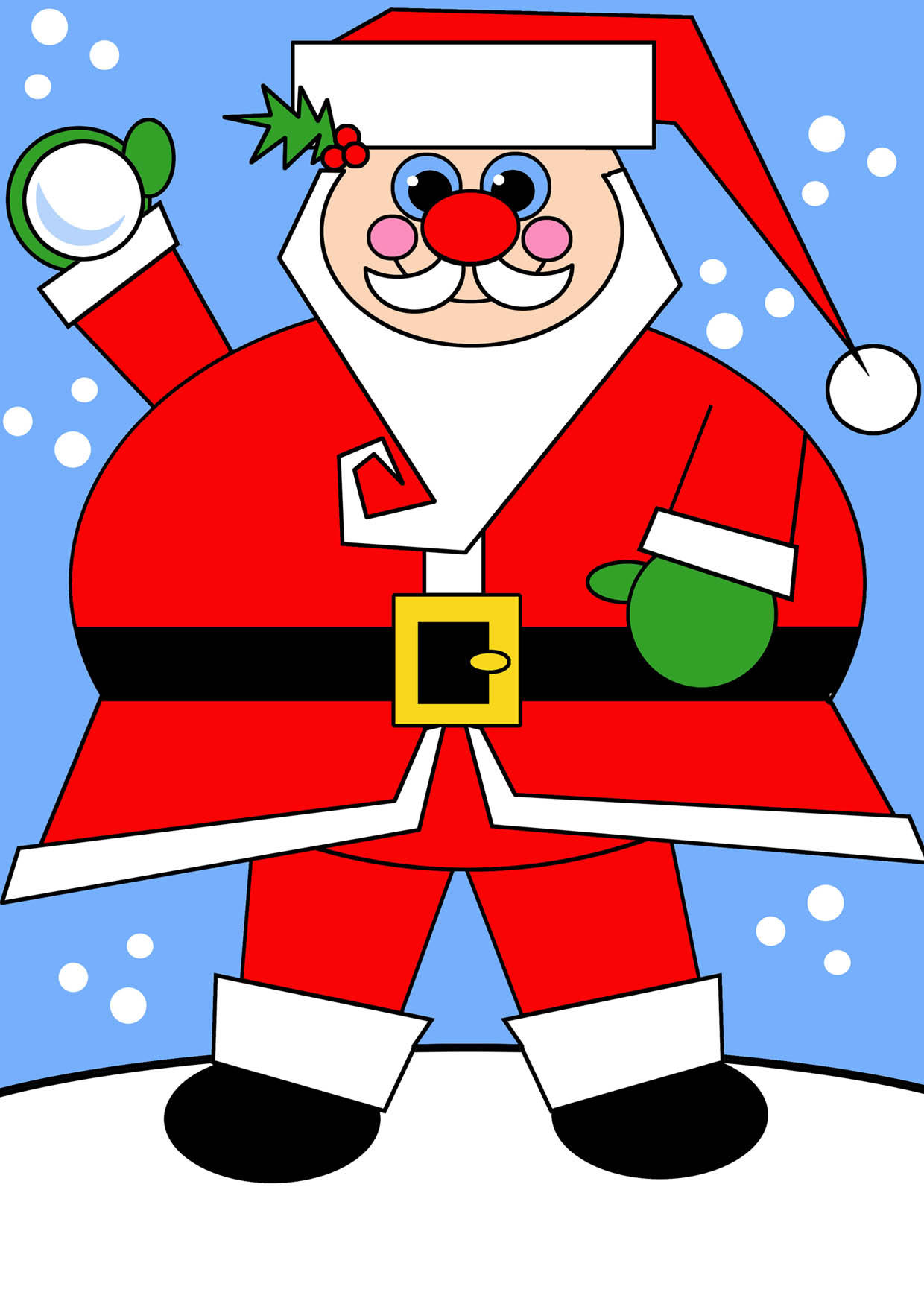 Bild Weihnachtsmann Kostenlose Bilder Zum Ausdrucken Bild 9134.