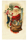Weihnachtsmann mit Spielzeug