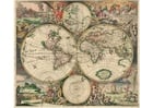 Bilder Weltkarte 1689
