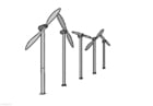 Windenergie - Windmühle