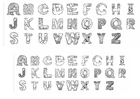 Malvorlage  Alphabet