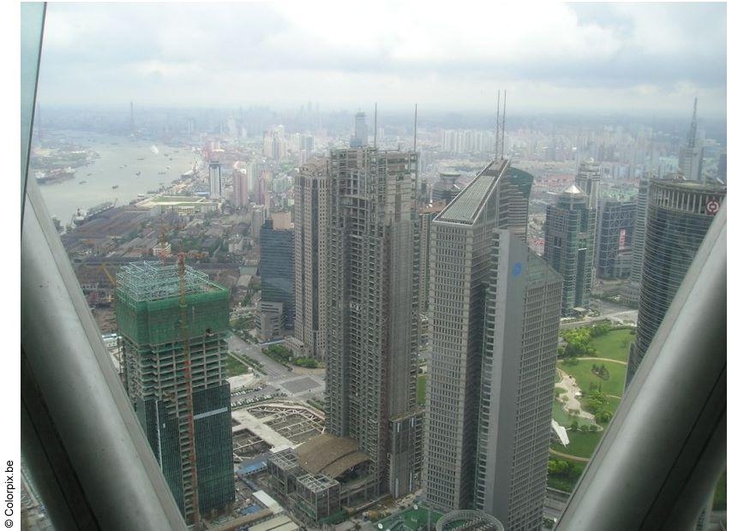 Foto Blick auf Shanghai