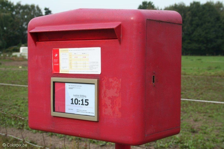 Foto Briefkasten Belgien