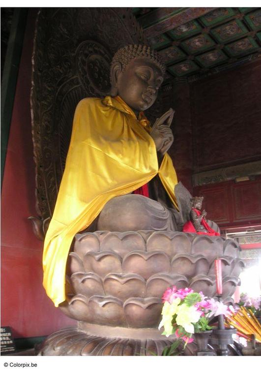 Budha im Tempel